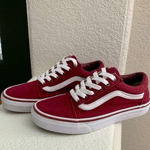 Old Skool Maroon Vans